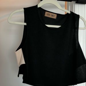 Black Crop Top